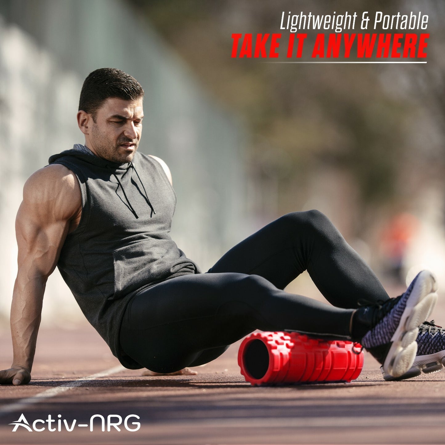 Foam Fitness Roller for Deep Tissue Massage Grid Muscle Trigger Point Muscles