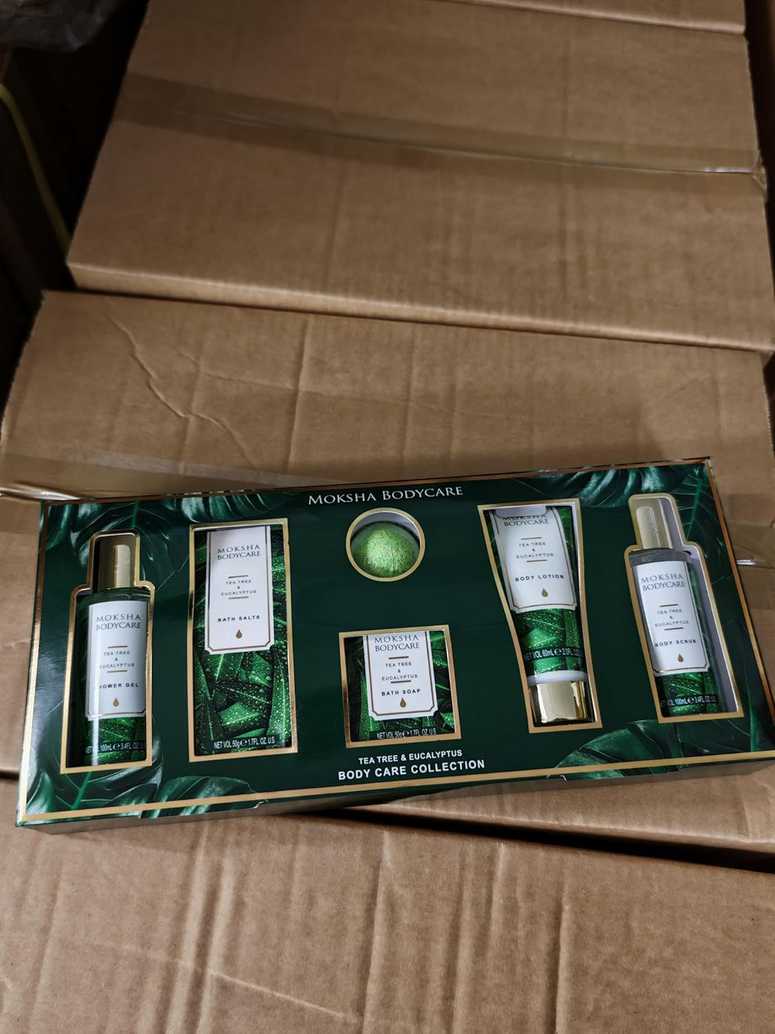 Spa Gift Sets for Women, Tea Tree Bath Gift Set with Body Lotion, Shower Gel, Spa Sets Gifts, Pamper Gifts for Women, Birthday Gifts Mothers Day Gifts, Christmas Gifts