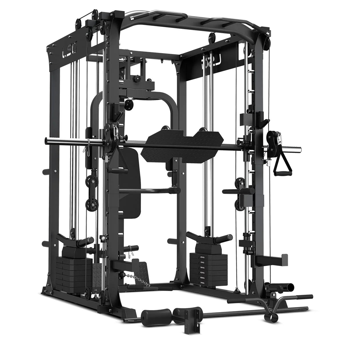 GRK200 10-In-1 Home Gym Station, Power Rack, Smith Machine and Cable Crossover