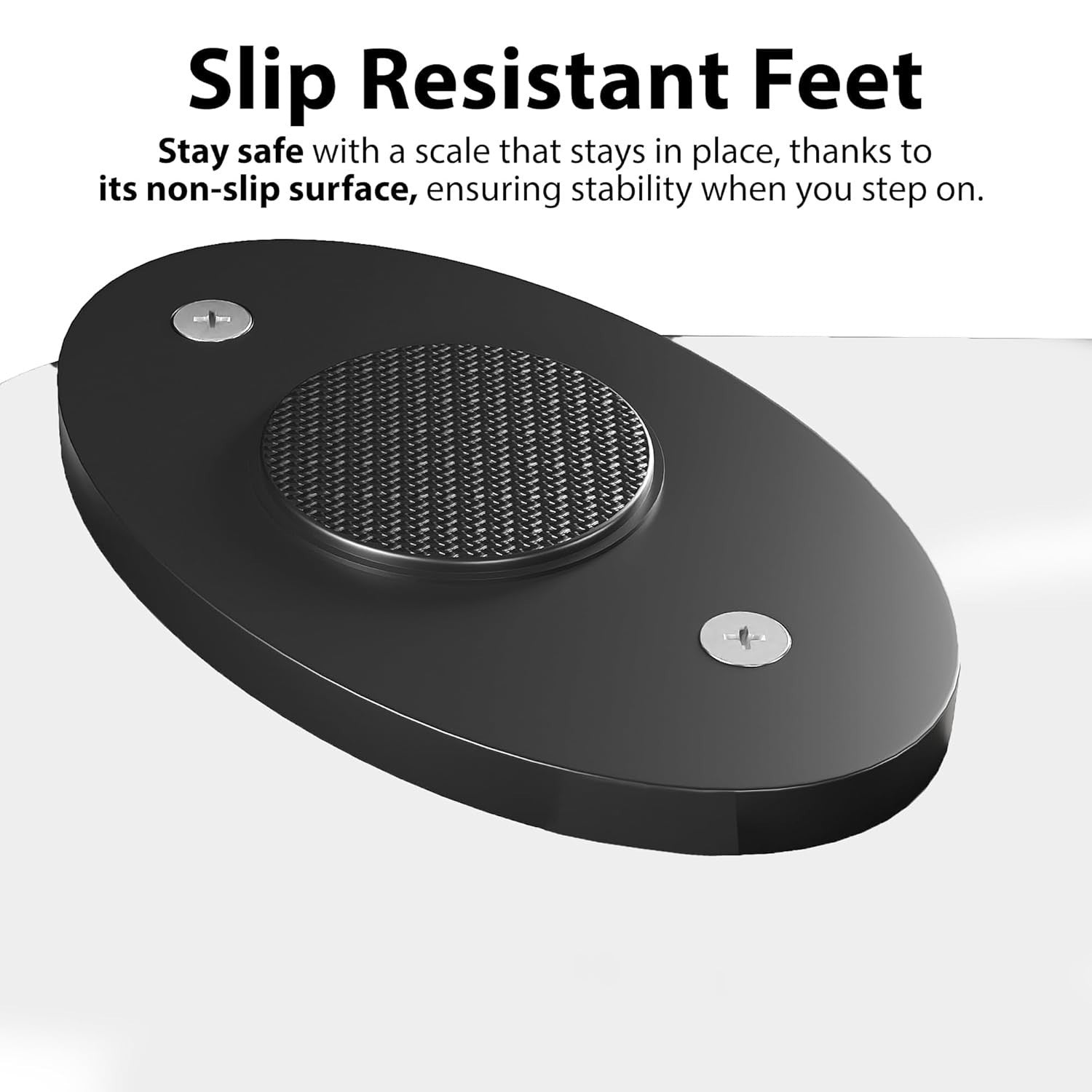 Digital Bathroom Scale – LCD Display Body Weight Scale (High Precision)