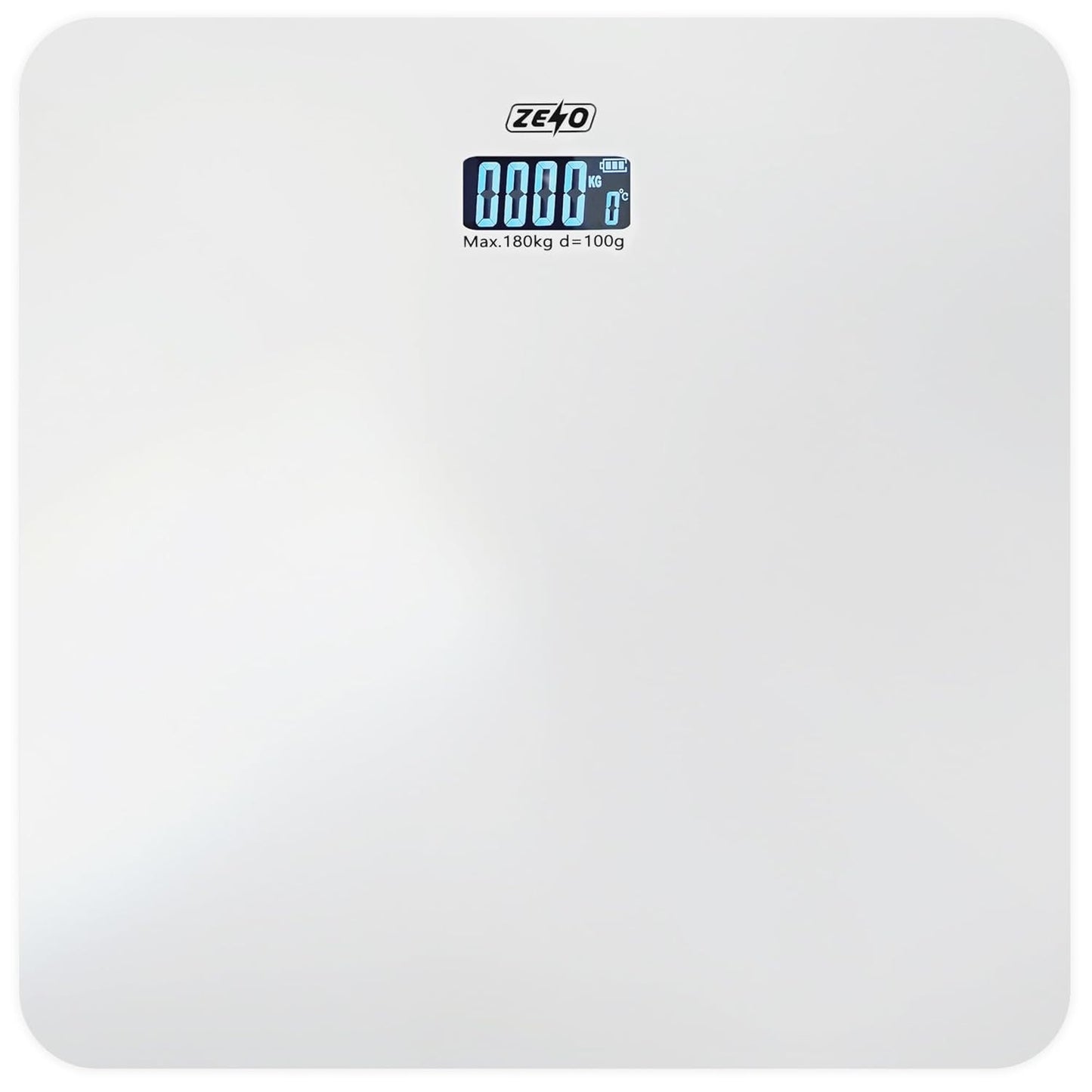 Digital Bathroom Scale – LCD Display Body Weight Scale (High Precision)