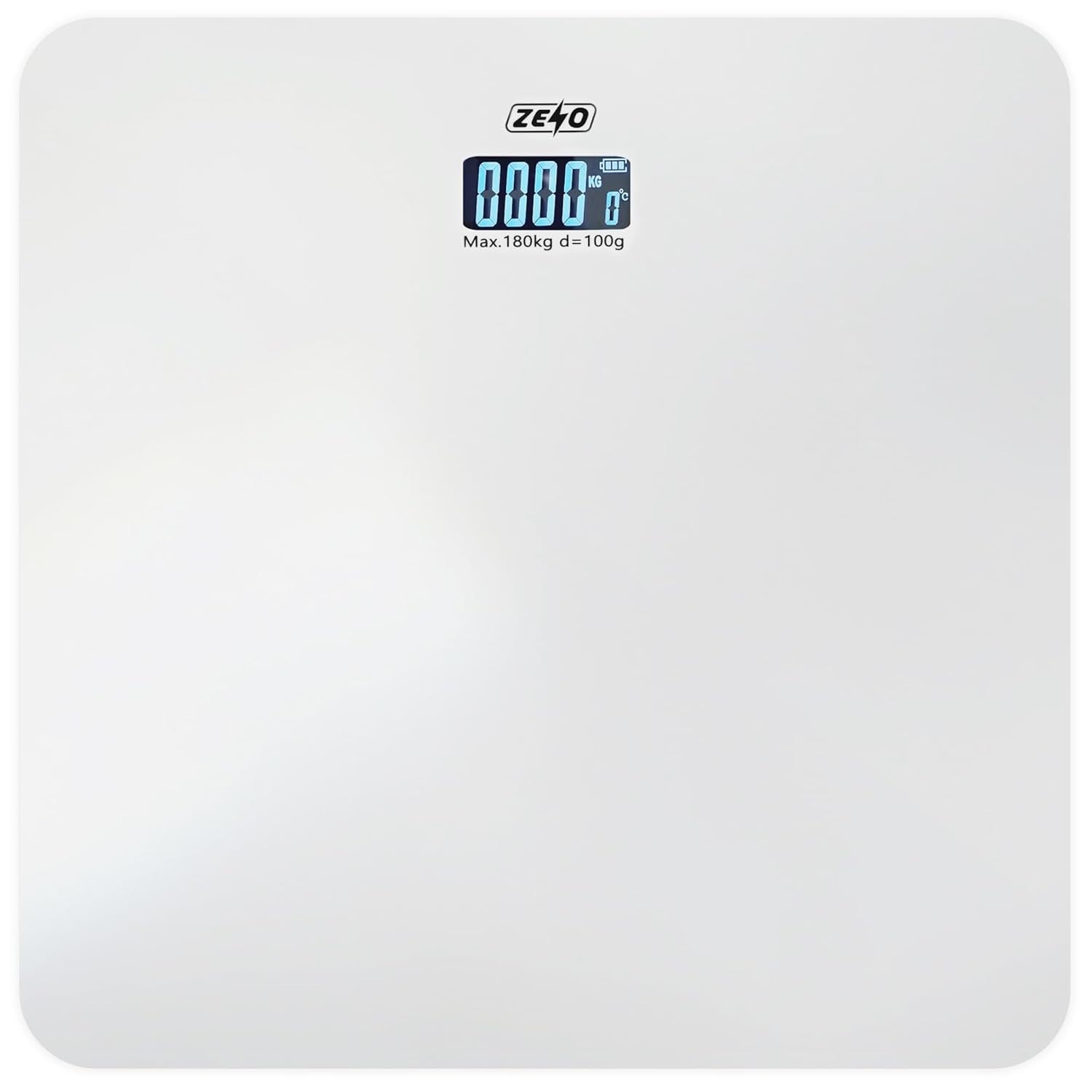 Digital Bathroom Scale – LCD Display Body Weight Scale (High Precision)