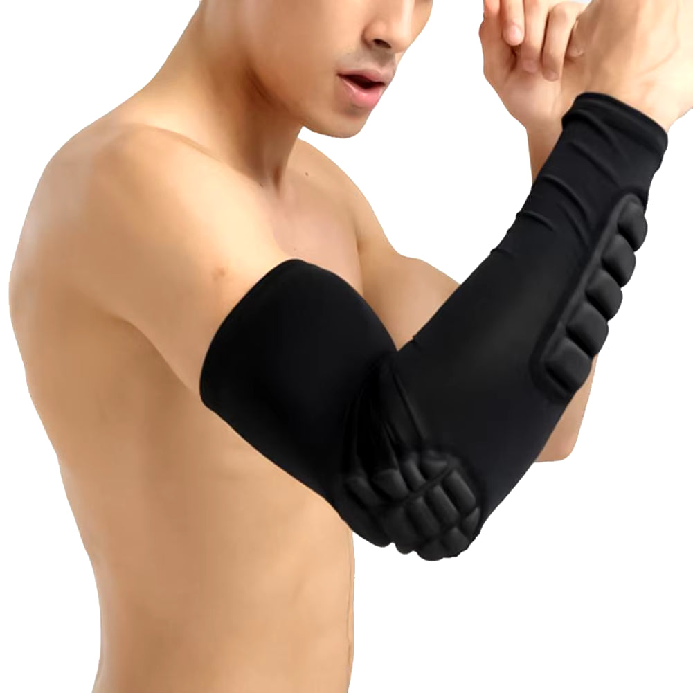 1Pc Sport Arm Sleeve Sport Basketball Football Elbow Brace Support Elastic Protective Arm Sleeve Arm Guard Mangas Para Brazo