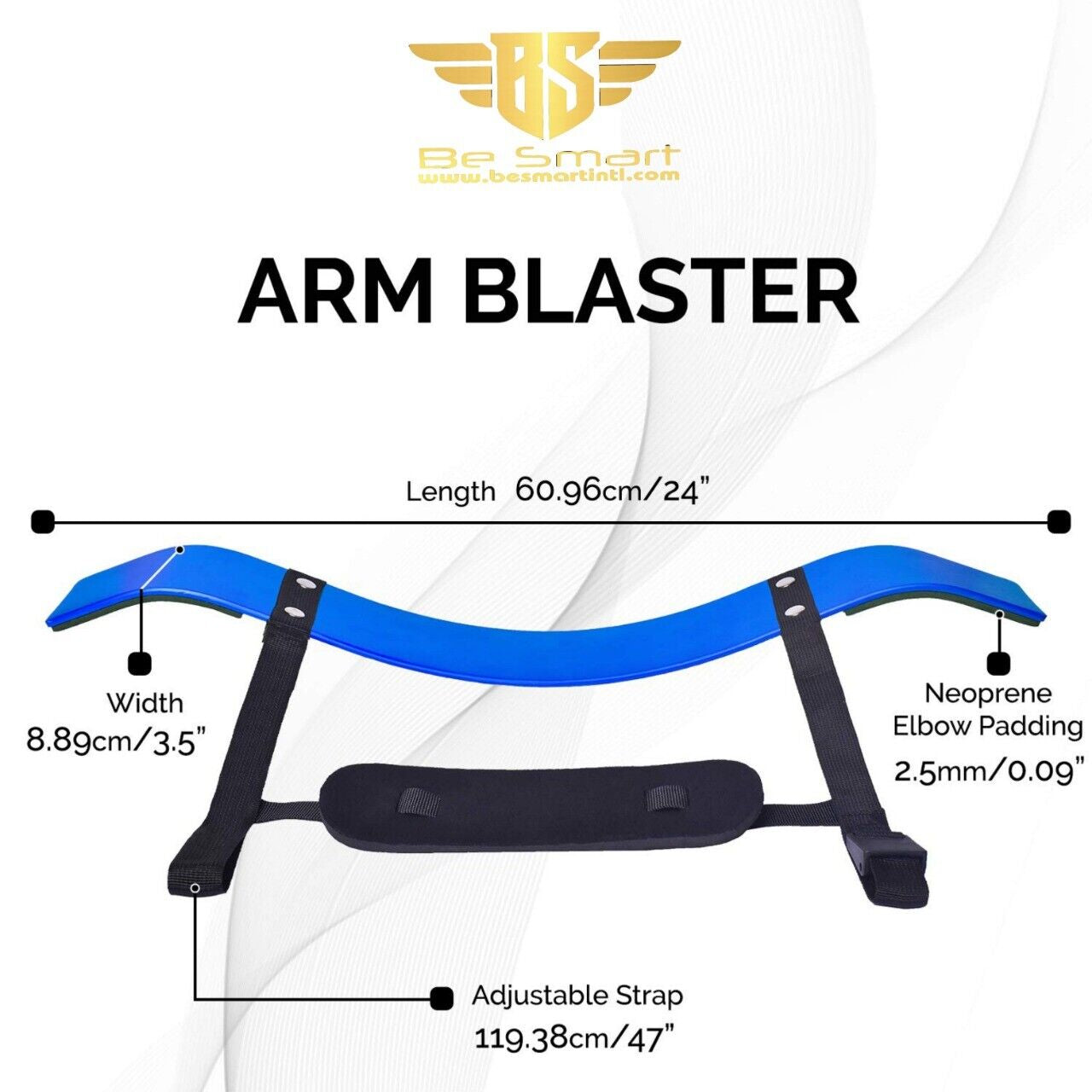 Arm Blaster Biceps Isolator – Gym Curl Support for Bigger Arms