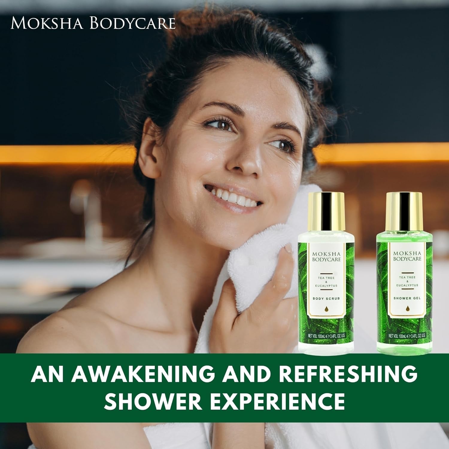 Spa Gift Sets for Women, Tea Tree Bath Gift Set with Body Lotion, Shower Gel, Spa Sets Gifts, Pamper Gifts for Women, Birthday Gifts Mothers Day Gifts, Christmas Gifts