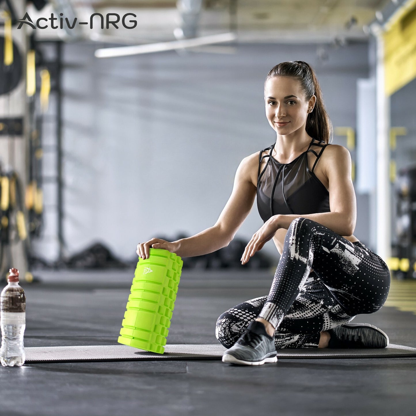 Foam Fitness Roller for Deep Tissue Massage Grid Muscle Trigger Point Muscles