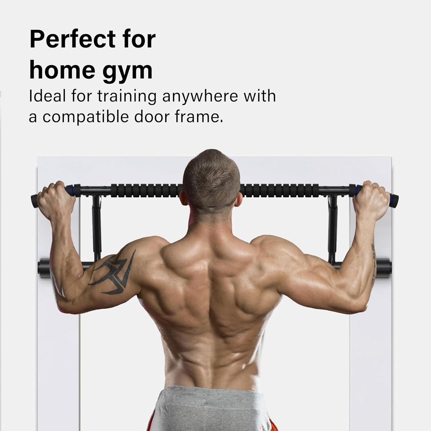 Door Frame Pull up Bar Doorway Fitness Chin-Up Home Gym Exercise Strength Train