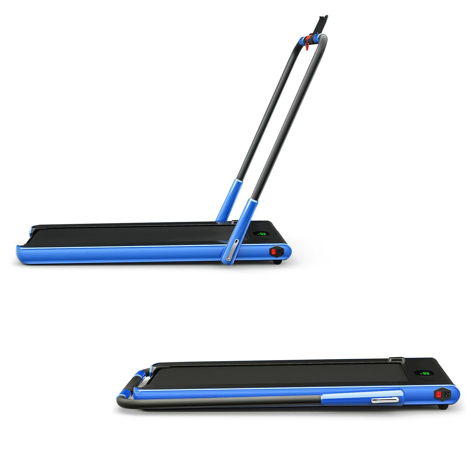 Foldable Electric Treadmill with LED Display & Bluetooth Speaker – Home Cardio Machine