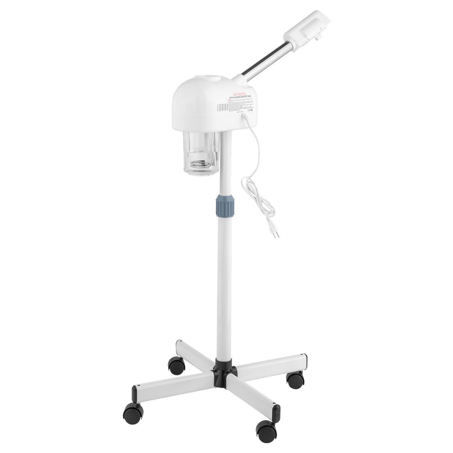 ABS Shell PC Water Cup Cross Iron Pin with 3X Magnifying Glass White Spray Machine