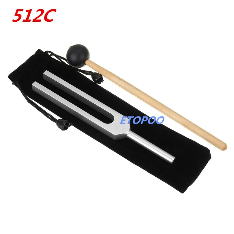 128Hz 256HZ 512C MI528 C64 Medical Neurological Tuning Fork Sets for Sound Healing Therapy Aluminum Alloy Multiple Color Choice