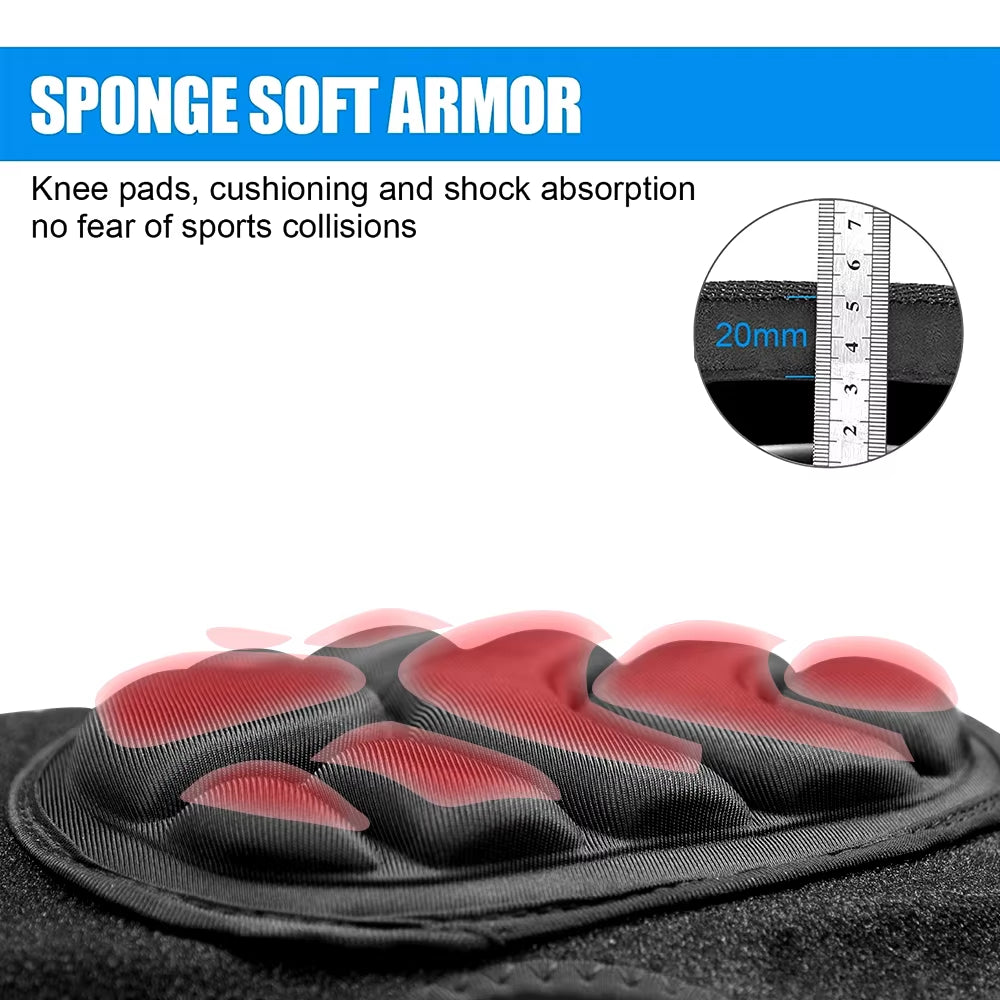 Anti-Collision Elbow & Knee Pads (2-Pair) – Shock-Absorbing EVA Support