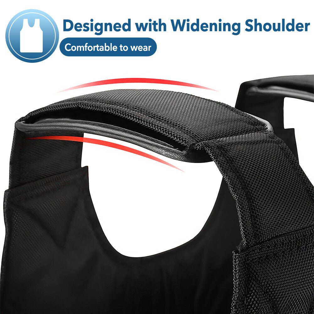 Weighted Training Vest 20KG/50KG – Adjustable Fitness Vest for Running, Gym & Strength Training