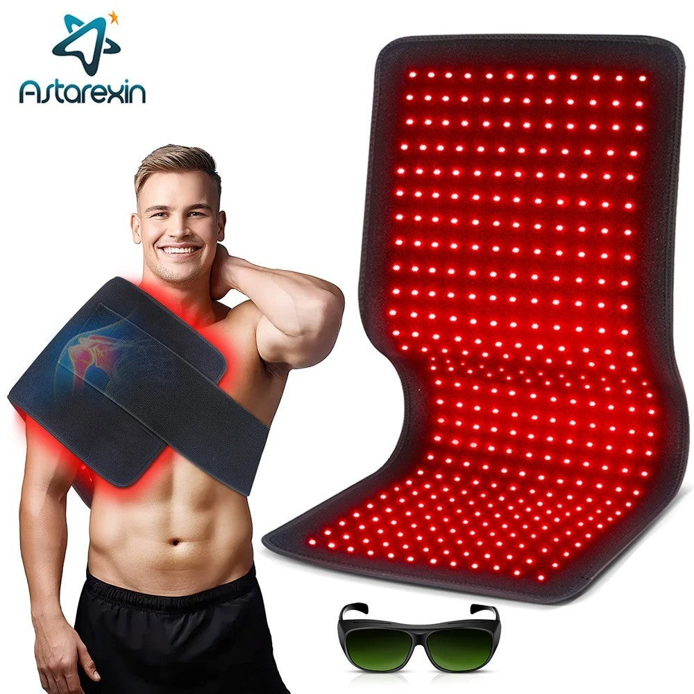660Nm 850Nm LED Red Light Therapy Yoga Mat Health Relaxation Whole Body Infrared