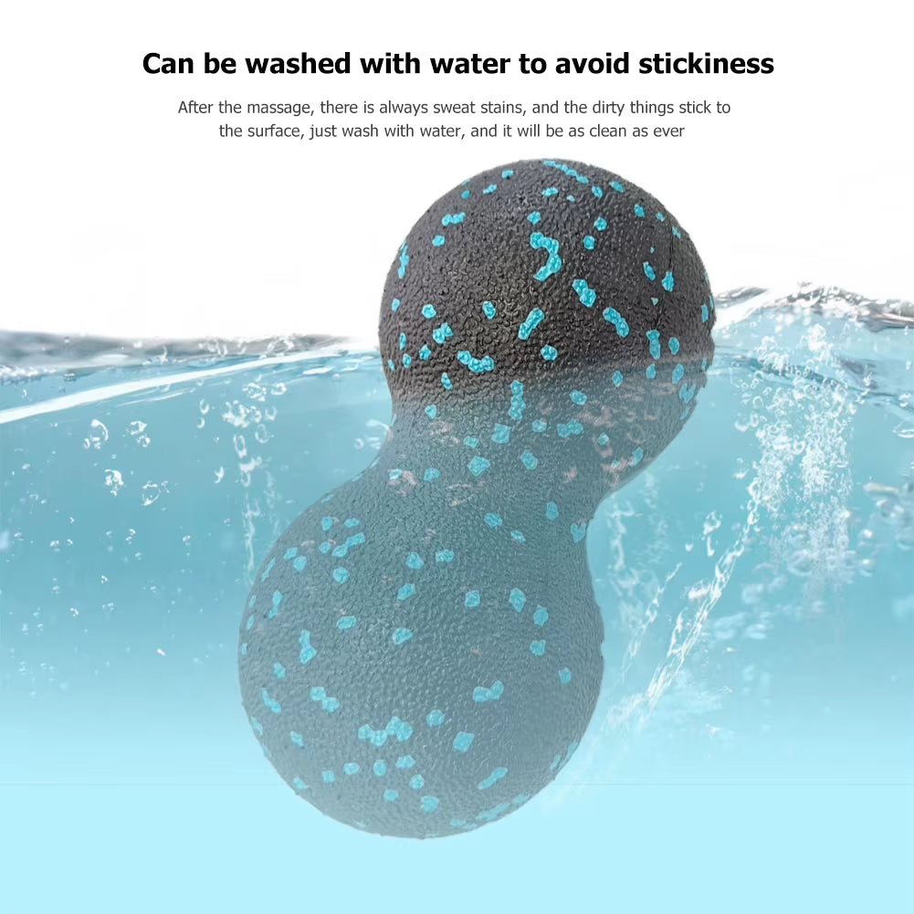 Fitness Body Fascia Exercise Relieve Pain Yoga Ball EPP Lacrosse Myofascia Ball Peanut Massage Ball Roller