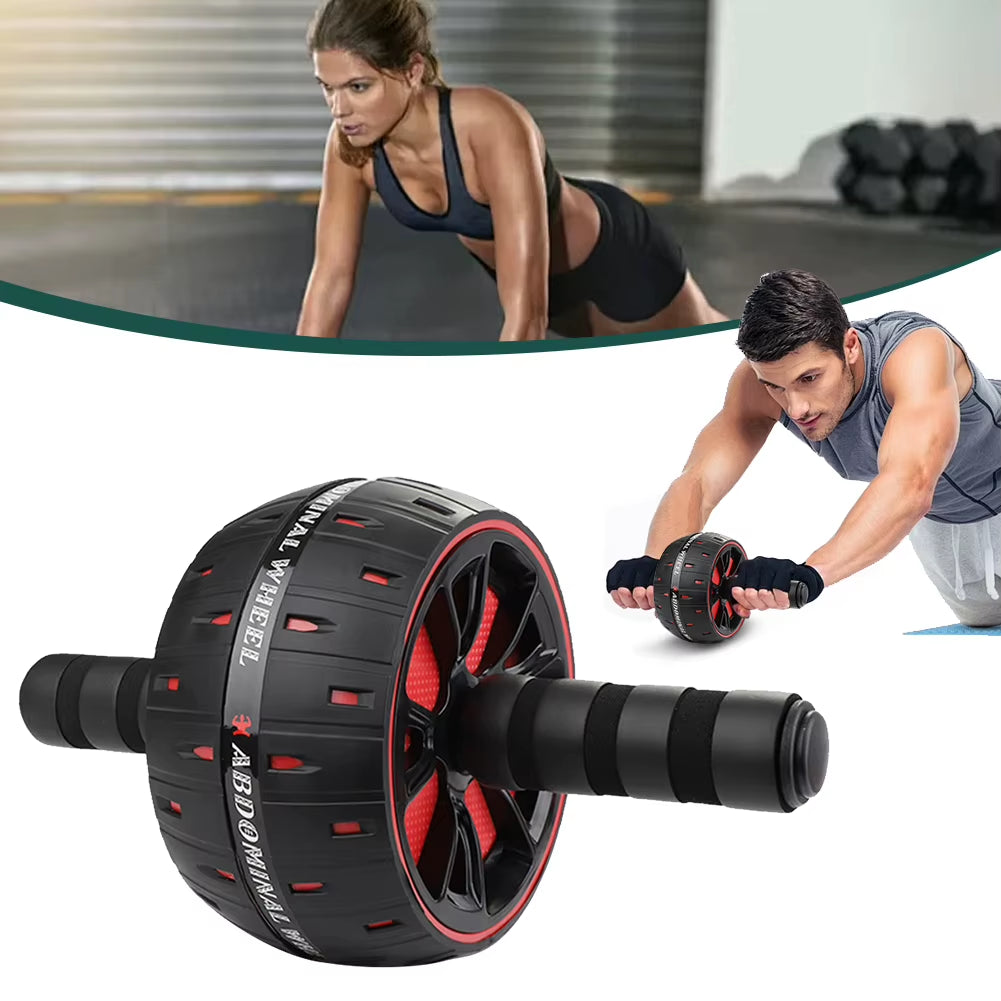 Abs Workout Ab Roller No Noise Gymnastic Wheel Fitness Abdominal Training Sports Equipment for Body Shaping Core Workout