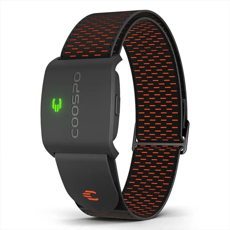COOSPO HW9 Heart Rate Armband – HR Zones, Calorie Tracking, Bluetooth